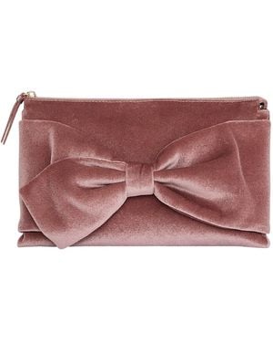 Rebecca Minkoff Bow Clutch Purse - Red