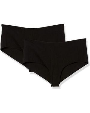 Cosabella Free Cut Micro Hotpant 2 Pack Set - Black