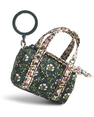 Vera Bradley Premium Cotton Original Duffel Bag Charm - Green