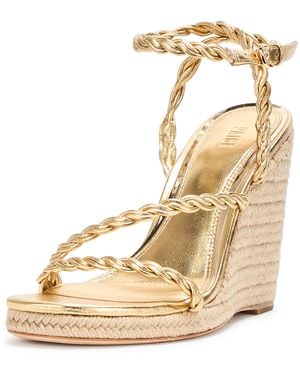 PAIGE Kelsey Wedge Sandal - Natural