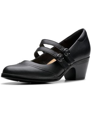 Clarks Emily2 Jane Pump - Black