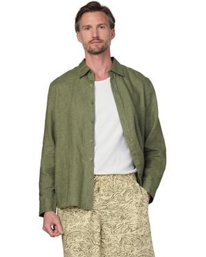 Joe's Jeans Jeans Jakob Linen Shirt - Green