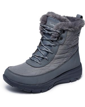 Skechers Easy Going-frostline Enkellaarsjes Voor - Grijs