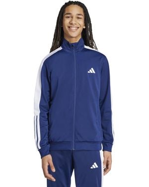 adidas Tall Size Colorblock Track Top - Blue