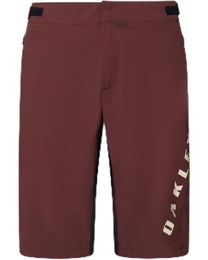 Oakley Free Ride Shorts Brown - Purple