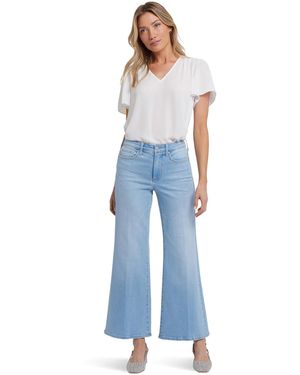 NYDJ Mia Palazzo Ankle Jeans In Canary Beach - Blue