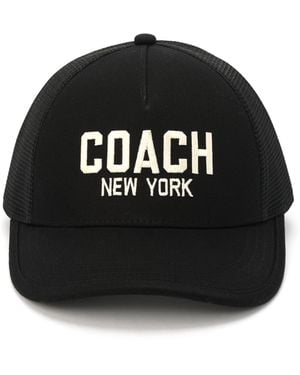 COACH New York Trucker Hat - Black