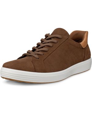 Ecco Soft 7 Easy Slip Sneaker - Brown