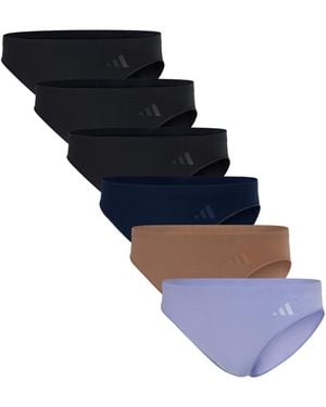 adidas S Active Seamless Ultimate Stretch Bikini Underwear 6-pack - Natural