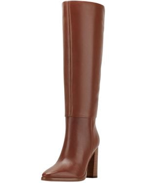 Marc Fisher Lannie Wide Calf Knee High Boot - Brown