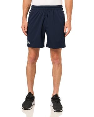 Lacoste Contrast Piping Shorts - Blue