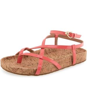 Aerosoles Leera Flat Sandal - Pink