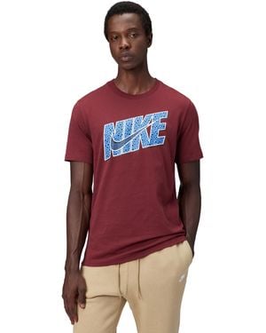 Nike Sportswear T-shirt Swoosh Block - Red