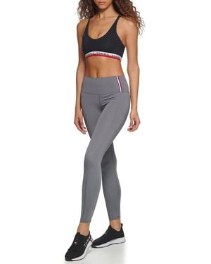 Tommy Hilfiger Sport S Sport Legging,Steel Grey,large - Gray