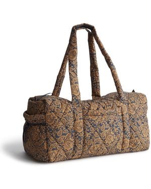 Vera Bradley Featherweight Original Duffel Bag Travel - Brown