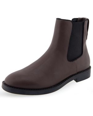 Aerosoles Women's Mylo Ankle Bootie - Sculpted Wedge Boot With OrthoLite Insole