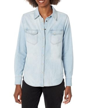 Pendleton Chambray Gambler Shirt - Blue