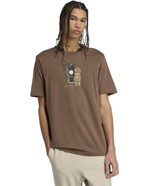 adidas Camouflage Graphic T-shirt - Brown
