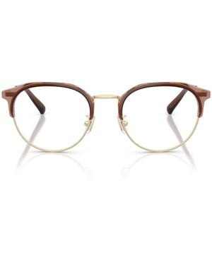 COACH Hc5193 Round Prescription Eyewear Frames - Black