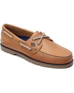 Sperry Top-Sider S Leeward 2-eye Boat Shoe - Black