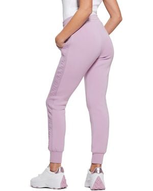 Guess Allie Scuba Jogger Pant - Purple