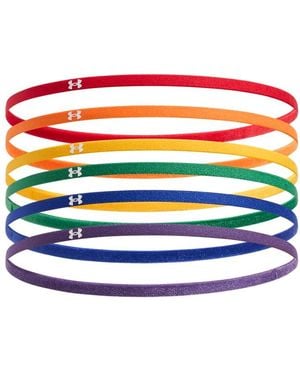 Under Armour S Mini Elastics 6 Pack, - Blue
