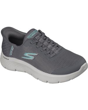 Skechers Go Walk Flex Hands Free Slip-ins-grand Entry Sneaker - Gray