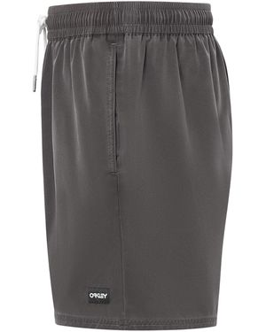 Oakley Standard Robinson Recycled 16" Beachshort - Gray
