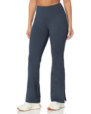 Danskin Slit Flare Yoga Pants - Blue
