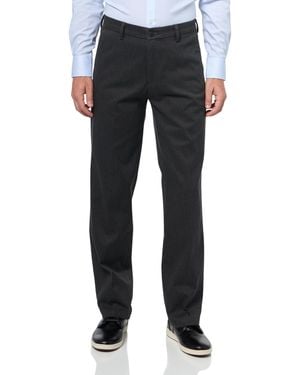 Dockers Signature Khaki Straight Fit Iron Free With Stain Defender - Black