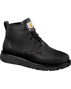 Carhartt Millbrook 5" Waterproof Steel Toe Wedge Work Boot - Black