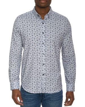 Robert Graham 's Cattaneo Long-sleeve Button-down Shirt - Blue