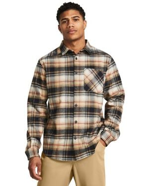 Under Armour Expanse Flanellhemd, - Braun