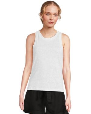 Sanctuary Linen Tank White Medium