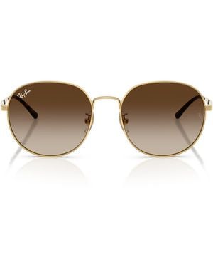 Ray-Ban Rb3727d Round Sunglasses - Black