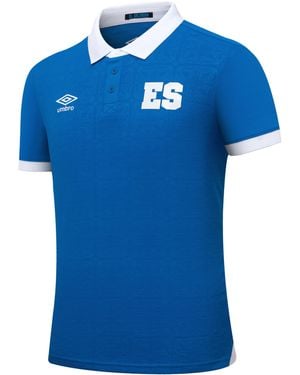 Umbro 25/26 El Salvador National Team Home Soccer Jersey - Blue
