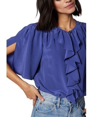 Equipment Yolande Top In Skipper Blue