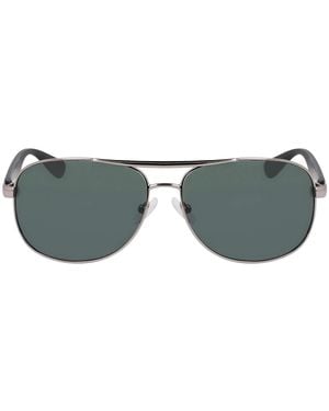 Nautica N2245s Polarized Pilot Sunglasses - Green