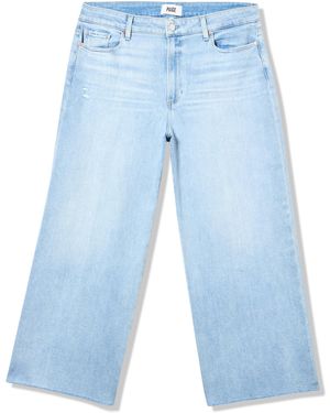 PAIGE Anessa Raw Hem - Blue