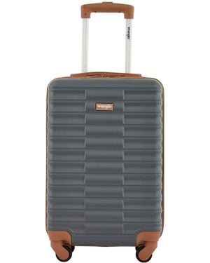 Wrangler 22" Outrider Hardside Carry-on Luggage - Grey