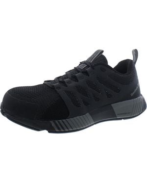 Reebok Fusion Flexweave Cage Composite Toe Black/grey 7.5 D