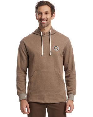 O'neill Sportswear Cantina Hooded Textured Knit - Brown