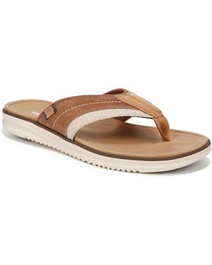 Dr. Scholls S Sync In Thong Sandal Tan 9 M - Brown