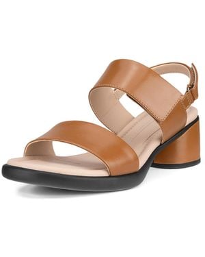 Ecco Sandalo da donna Sculpted 35 Luxe con tacco e cinturino - Rosa