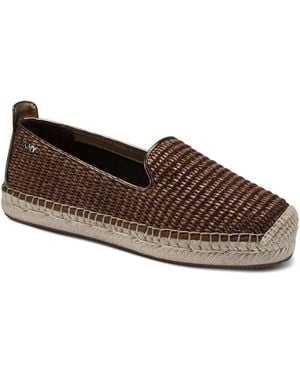 DKNY Mallandra Logo-espadrille Everyday Cushioned Insole Footwear Mule - Brown
