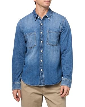 Lucky Brand Denim Utility Shirt - Blue