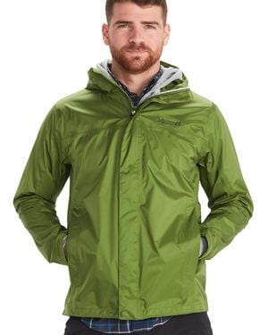 Marmot Precip Eco Lightweight & Waterproof Rain Jacket - Green