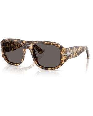Persol Po3373s Vincent Aviator Sunglasses - Black
