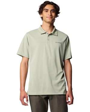 Columbia S Utilizer Short Sleeve Polo - Green