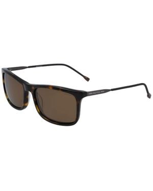 Nautica N6239s Rectangular Sunglasses - Brown